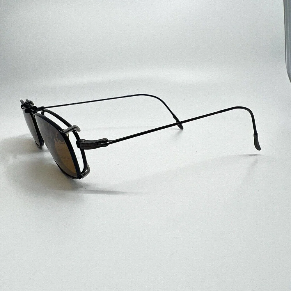 Calvin Klein 145‎ 568 Eyeglasses FRAME Clip On Sungglasses Italy H8809